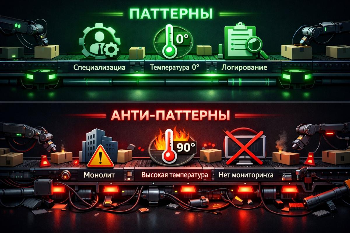 LLM в продакшне: патерны и анти-патерны проектирования.