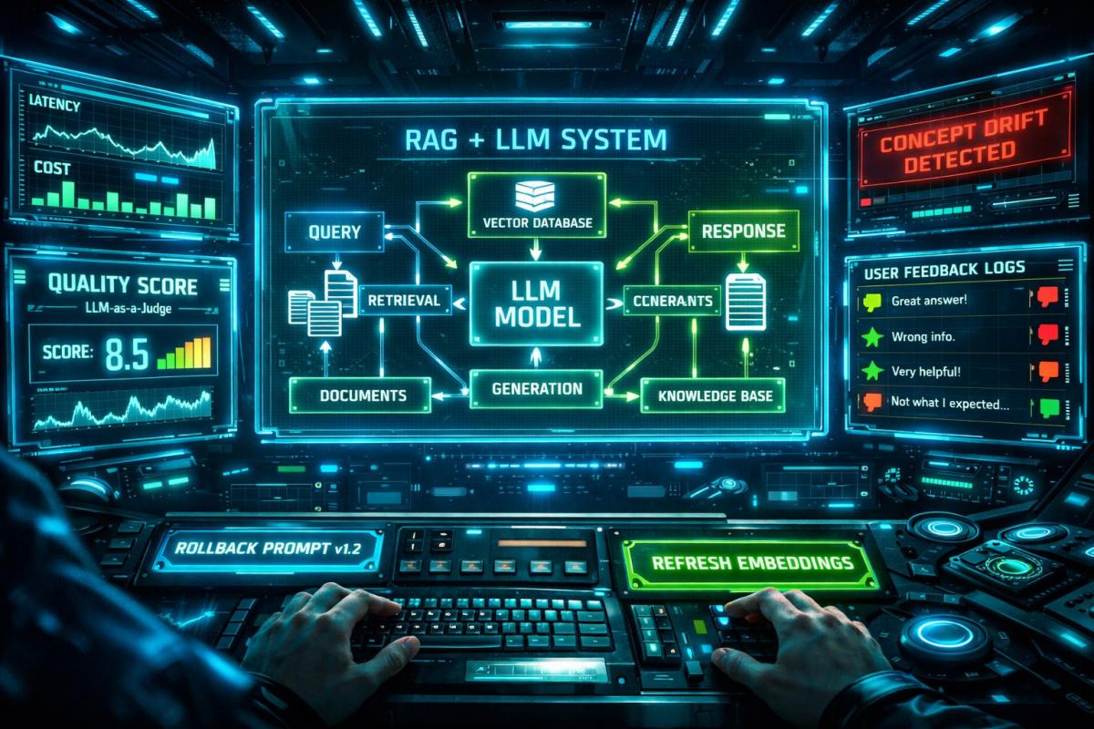 Реальная MLOps для LLM: Feature Store, Vector DB, Model Registry и мониторинг в одной системе