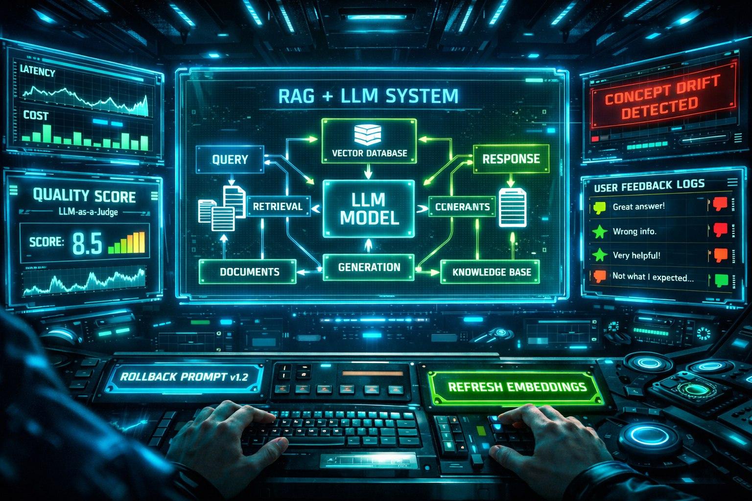 Реальная MLOps для LLM: Feature Store, Vector DB, Model Registry и мониторинг в одной системе